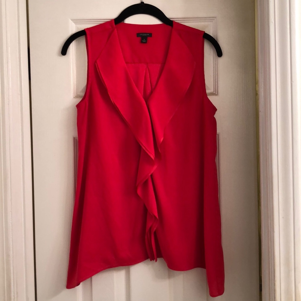 Ann Taylor Coral tank